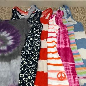 Bundle of Colorful Tank Tops